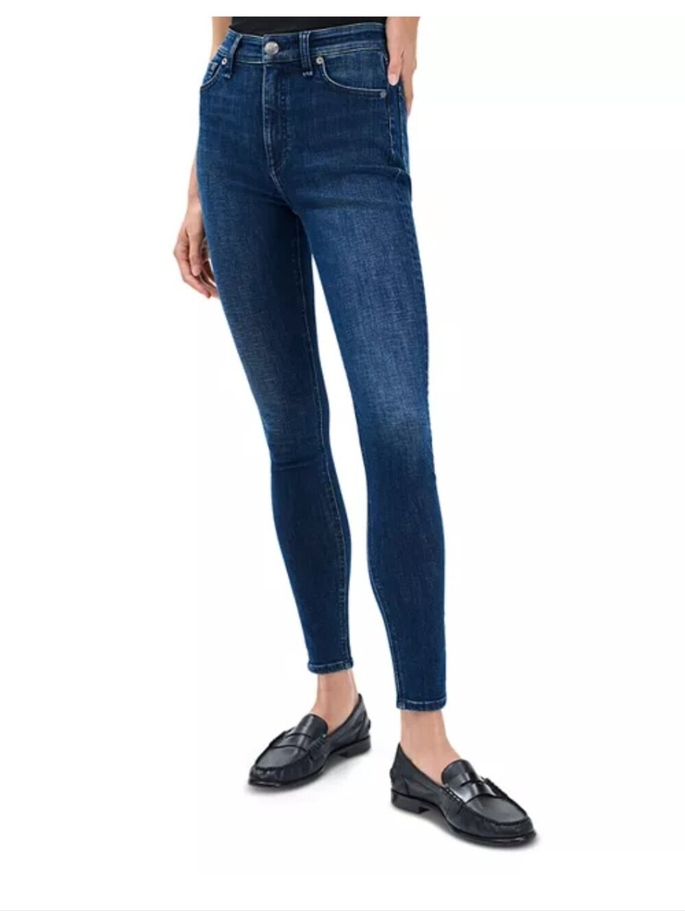 Rag & Bone Nina High-Rise Ankle Skinny Jeans Size 26